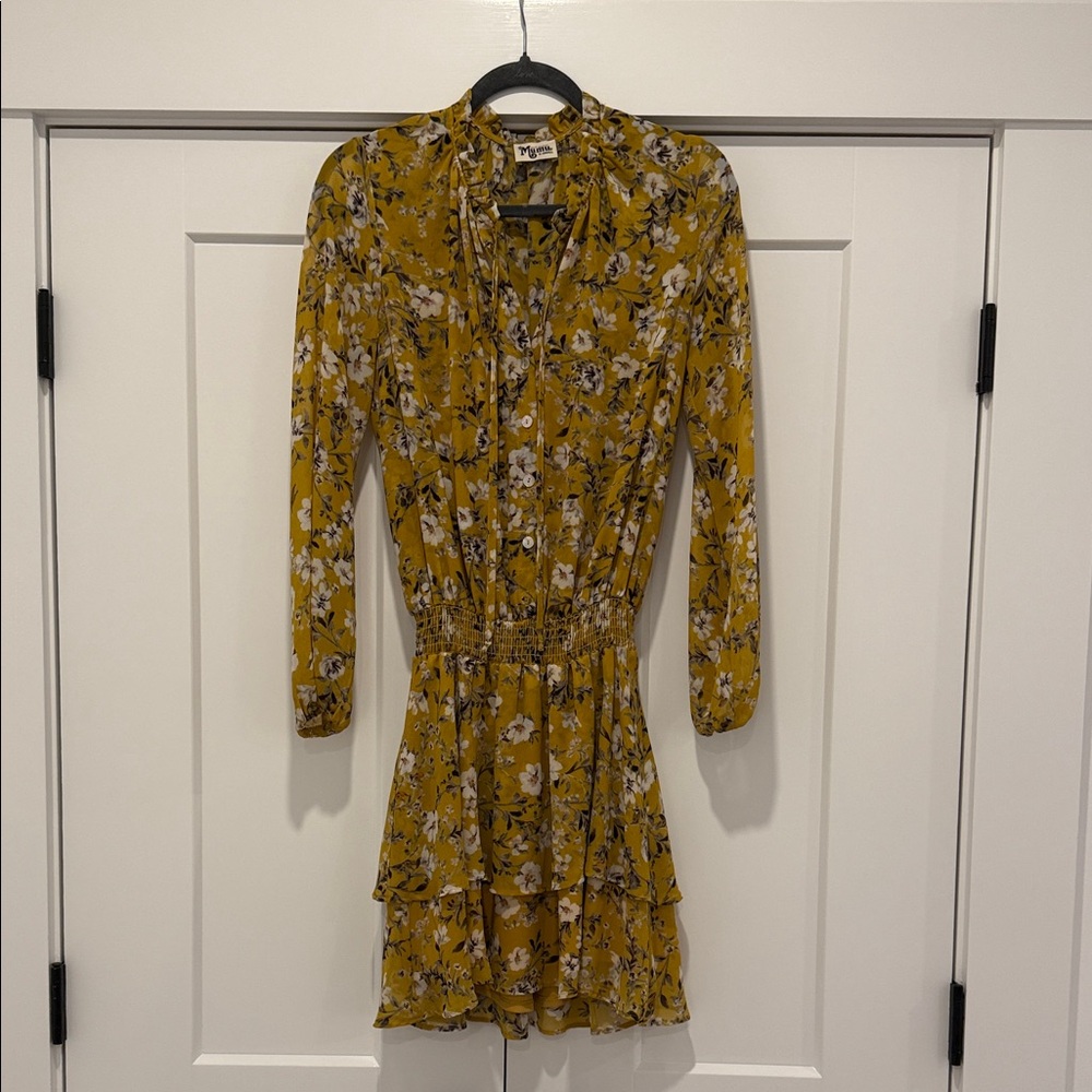 Show Me Your MuMu Floral Long Sleeve Dress